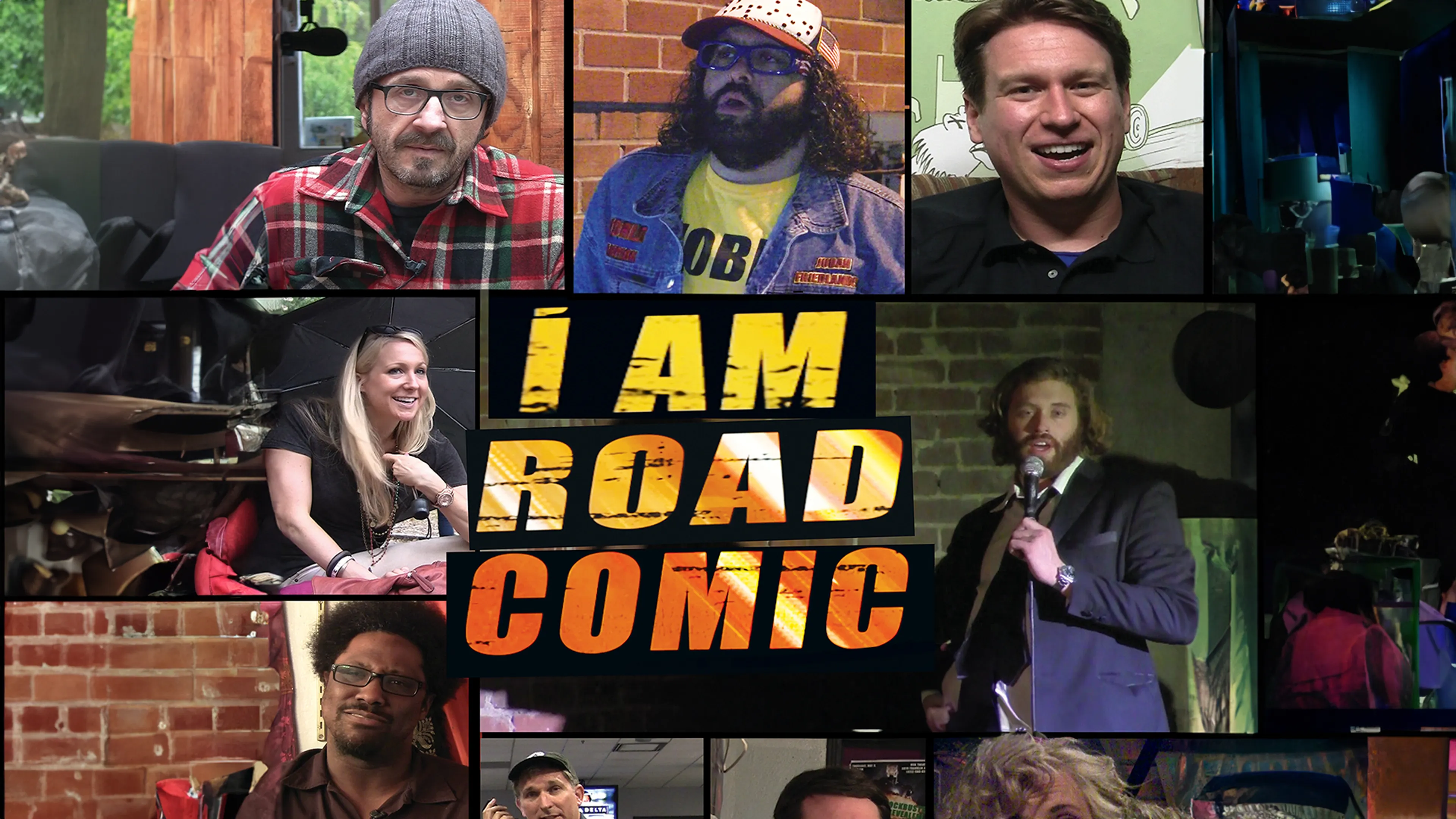 I Am Road Comic poster